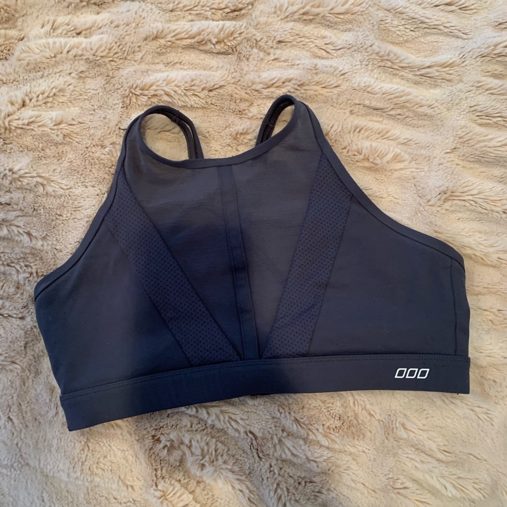 Lorna Jane High Neck Mesh Sports Bra Size M